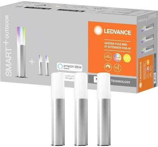 LEDVANCE 4058075478237 SMART+ GARDEN POLE 3 Pole mini extension LED zahradní reflektor LED pevně vestavěné LED 1.9 W ocelová