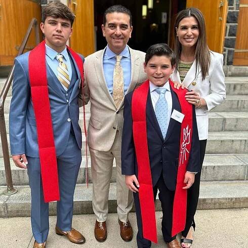 Buddy Valastro and sons Marco and Carlo