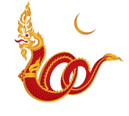 Naga, Had, Thajsko, Legenda, Buddha