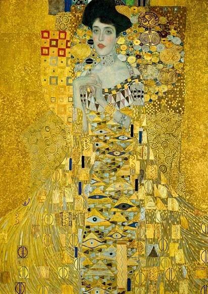 Bluebird Puzzle Gustav Klimt Adele Bloch-Bauer I 1907 1000 dílků