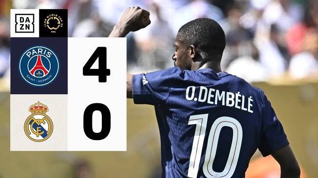 Paris Saint Germain vs Real Madrid (4-0)