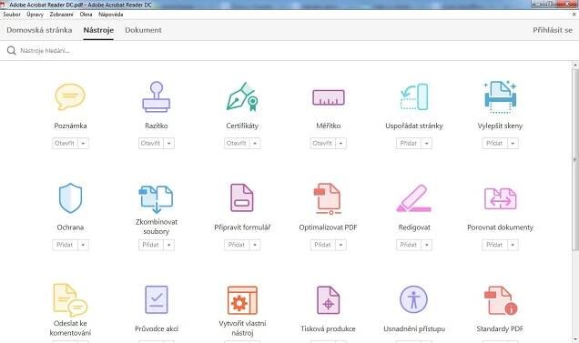 Adobe Acrobat Reader DC - ihned zdarma ke stažení - Slunečnice.cz
