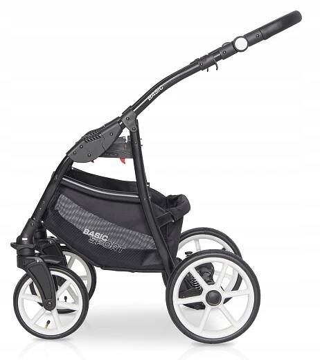 Riko Basic Sport Hluboký kočárek 2v1 Sport Red Váha kočárku 15.65 kg