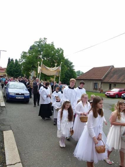 Slavnost Těla a Krve Páně 6.6.2021 | Římskokatolická farnost Zdislavice