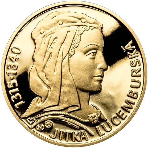 Jitka Lucemburska - 700. vyroci narozeni zlato