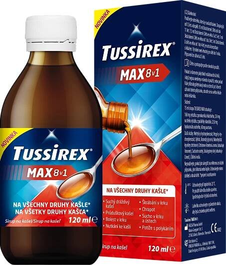Tussirex Max 8v1 sirup 120 ml