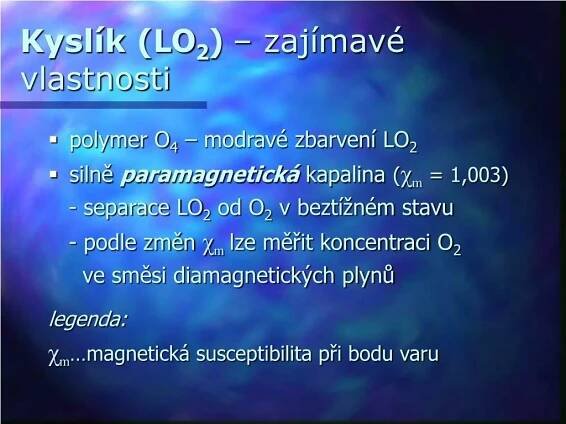 PPT - Kryogenní kapaliny PowerPoint Presentation, free download - ID:3330695
