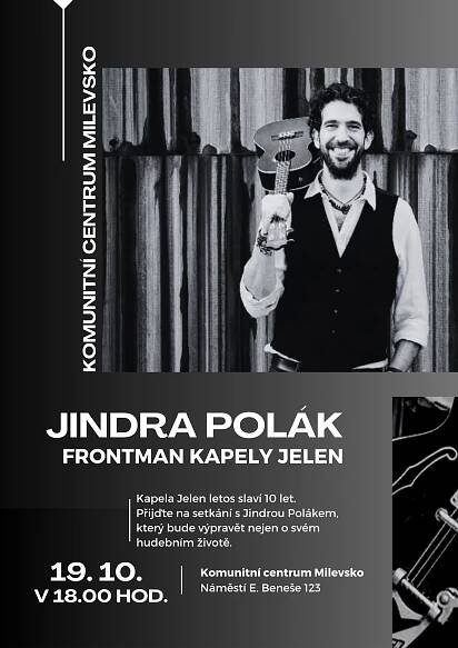 Plakát Jindra Polák - frontman kapely Jelen