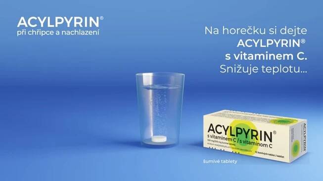 ACYLPYRIN® s vitaminem C | Lék při chřipce a nachlazení