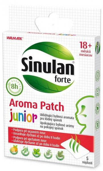 Walmark Sinulan Forte Aroma Patch Junior 5 ks od 135 Kč