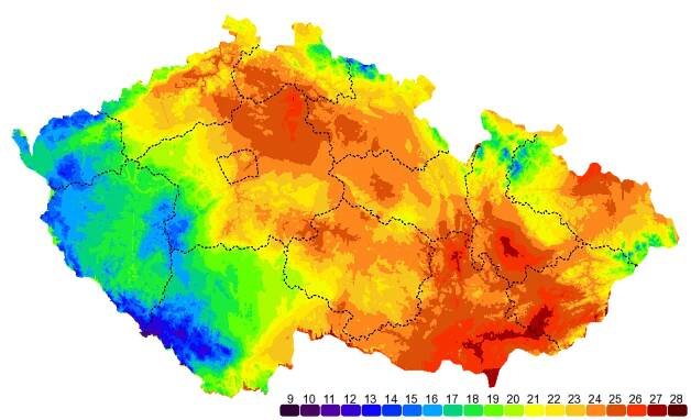 Archiv počasí - 24.05.2018 | In-počasí