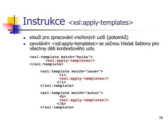 PPT - Stylový jazyk XSL část 1 PowerPoint Presentation, free download - ID:3732243