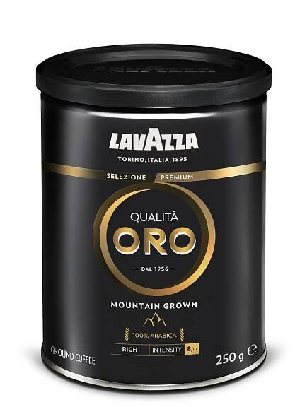 LAVAZZA Oro Mountain Grown mletá káva 250 g - Italské espresso, Mletá, Káva, Čaj, káva, kakao, Trvanlivé