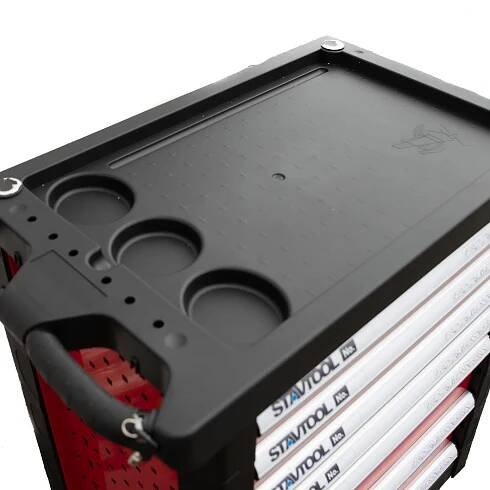 Stavtool PWT200B montážní vozík na nářadí kovový | 690x465x970 mm, prázdný | Nářadí Profesional