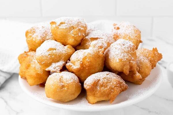 Oliebollen (Dutch Doughnuts) - Recipes From Europe