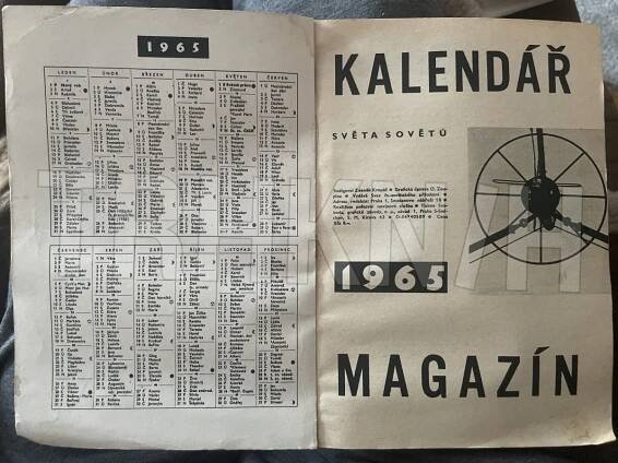 Kniha Kalendář Světa sovětů 1965 - Trh knih - online antikvariát