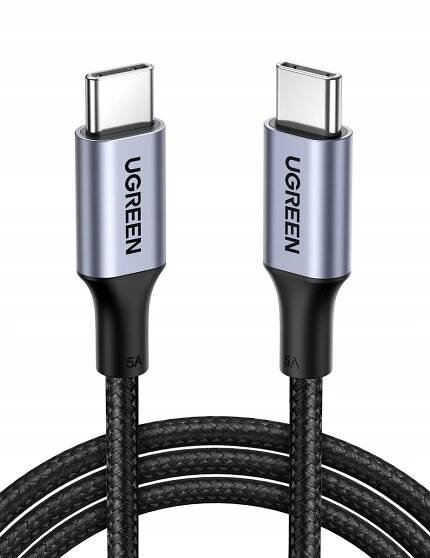 Kabel USB-C na USB-C UGREEN US316 100W 2m Černý