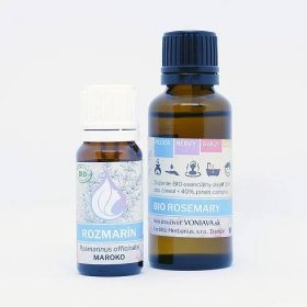 Organický ROZMARÍN, esenciálny olej VONIAVA ~ Herbárium Projekt