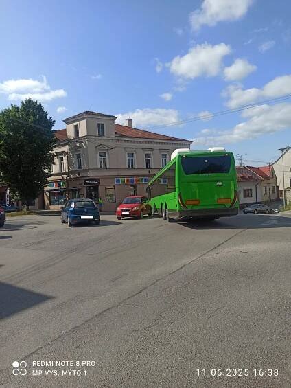 Dopravní nehoda – Město Vysoké Mýto