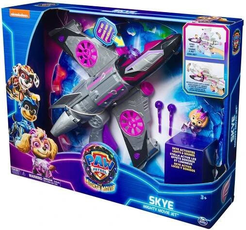 Spin Master Tlapková patrola ve velkofilmu interaktivní letoun s figurkou Skye