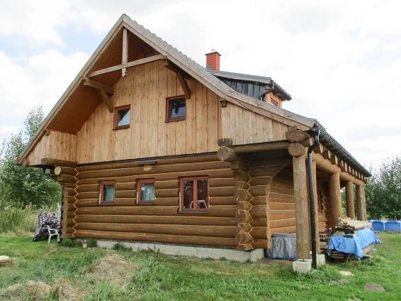 GALERIE – Profesionální tmelení srubů a roubenek