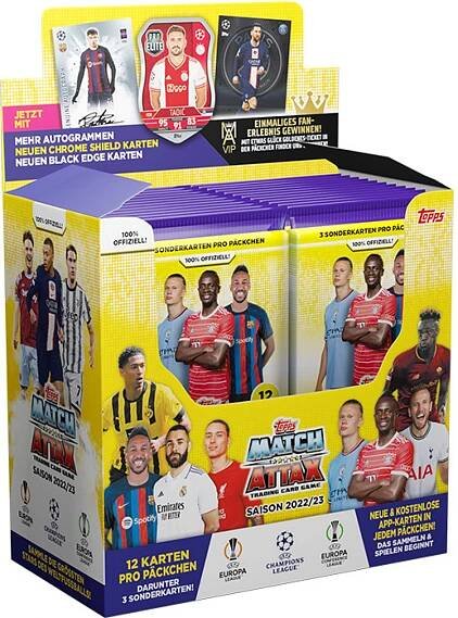 2022-23 Topps Match Attax Champions League Box