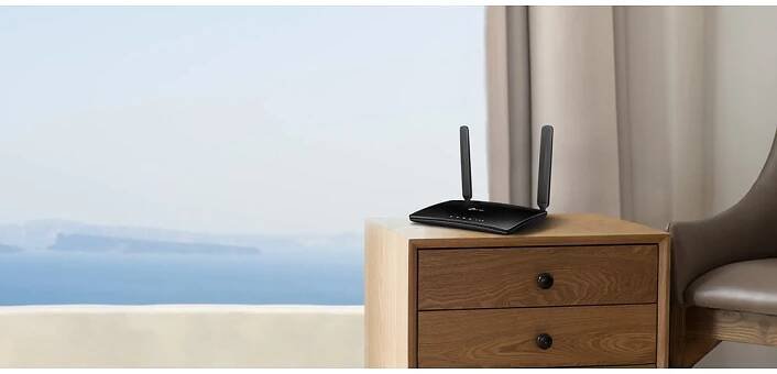 TP-Link TL-MR6400 4G/LTE router - Wi-Fi routery - Obrázek HCQFF00101