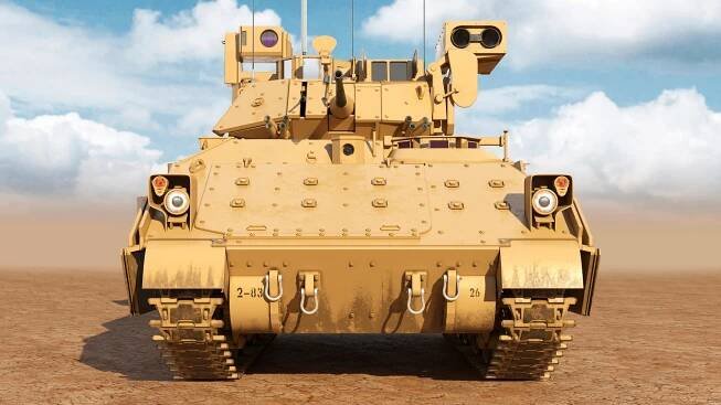 bradley m2a3 tank max