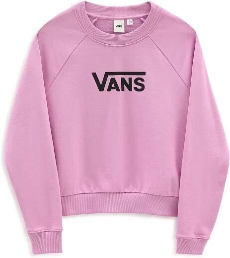 Dámská mikina přes hlavu Vans WM FLYING V FT BOXY CREW W fialová | Snipit.cz