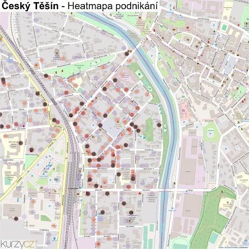Český Těšín - mapy | Kurzy.cz