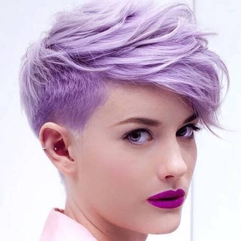 Purple Pixie Cuts for Women in 2023 | Short Hair Models