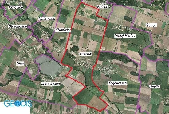GIS ORP Znojmo - Územní plány