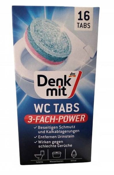 Denkmit Tablety na WC balení16 ks