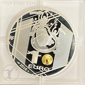Stříbrné 10 Euro UEFA – Heading the Ball, Francie 2016 proof - Numismatika