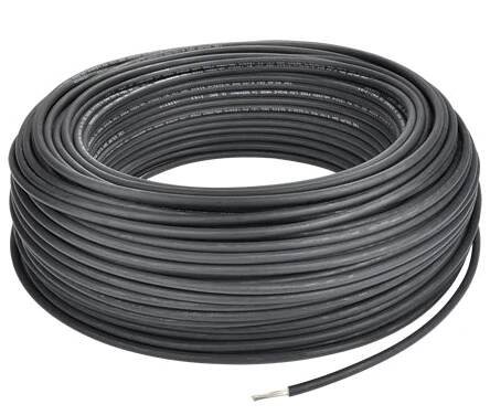 Solární kabel 6mm² černý fotovoltaický solární kabel 10m 