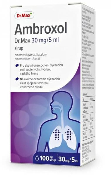 Dr. Max Ambroxol 30 mg/ 5 ml sirup 100 ml