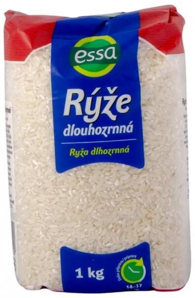 Rýže dlouhozrnná 1kg/10x