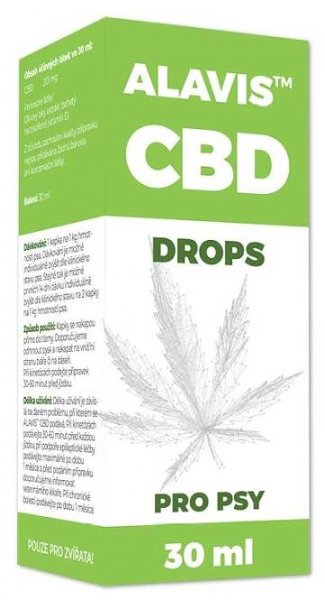 Alavis CBD oil drops 30ml - Chlupáčkov