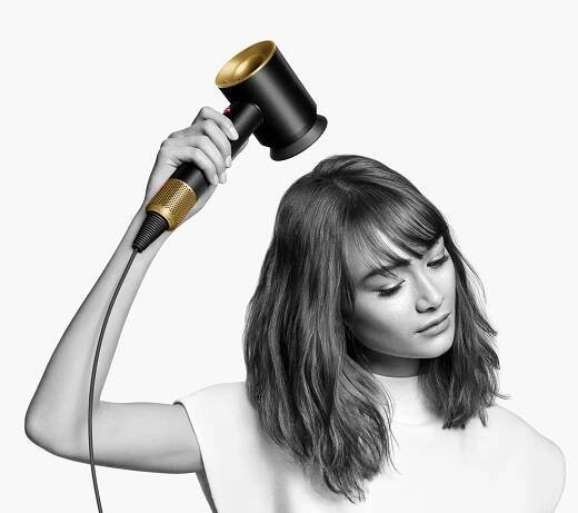 Dyson Supersonic™ HD07 Onyx Black/Gold fén na vlasy
