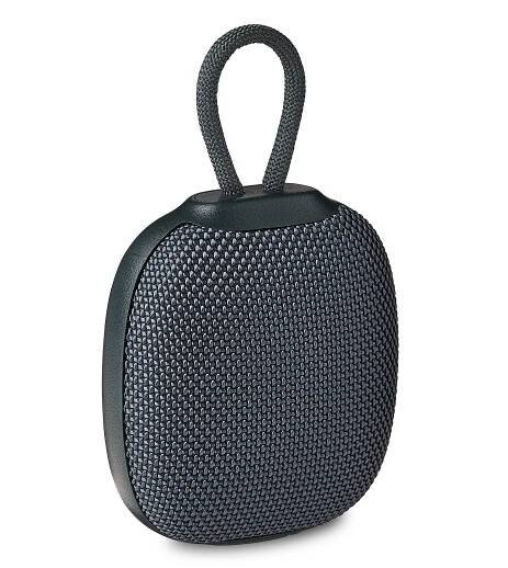 onn Mini Rugged Speaker with Bluetooth Wireless Technology, Gray