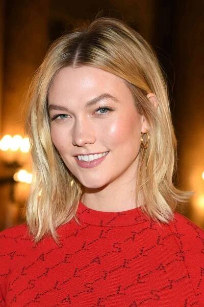 Karlie Kloss Choppy Bob Haircuts