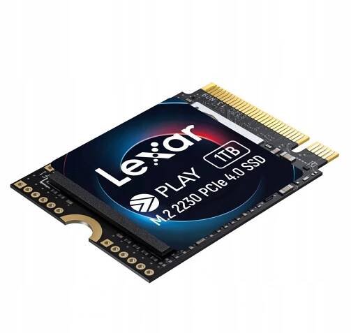 LEXAR SSD disk PLAY 1TB PCIe4.0 2230 5200/4700MB/s Váha výrobku včetně jednotkového obalu 0.01 kg