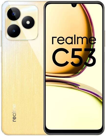 realme C53 6GB/128GB zlatý - ARCHIVE - Mobily, hodinky - K24.cz