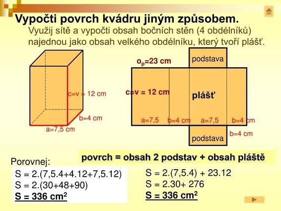 PPT - Kolmé hranoly - povrch a objem PowerPoint Presentation, free download - ID:3529970