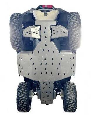 Kompletní kryt celého podvozku hliníkový Shark Skidplate pro čtyřkolky CF MOTO X850 G3 Long, CF MOTO X1000 G3 (2024+)
