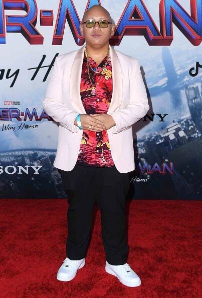 Jacob Batalon arrives at the Sony Pictures' 