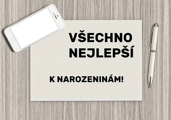 SMS přání k narozeninám