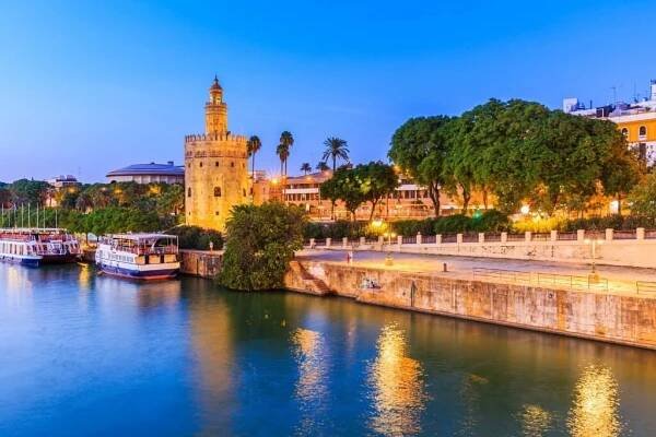 sevilla, španělsko. - triana - stock snímky, obrázky a fotky