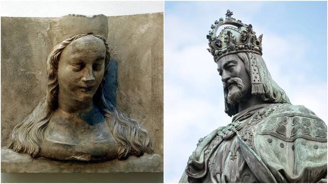 28. července byla korunována českou královnou Anna Svídnická. Karla IV. velmi milovala