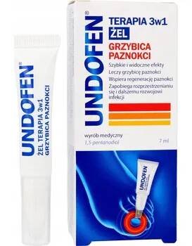 Undofen Terapie 3v1 Gel na plíseň nehtů 7 ml